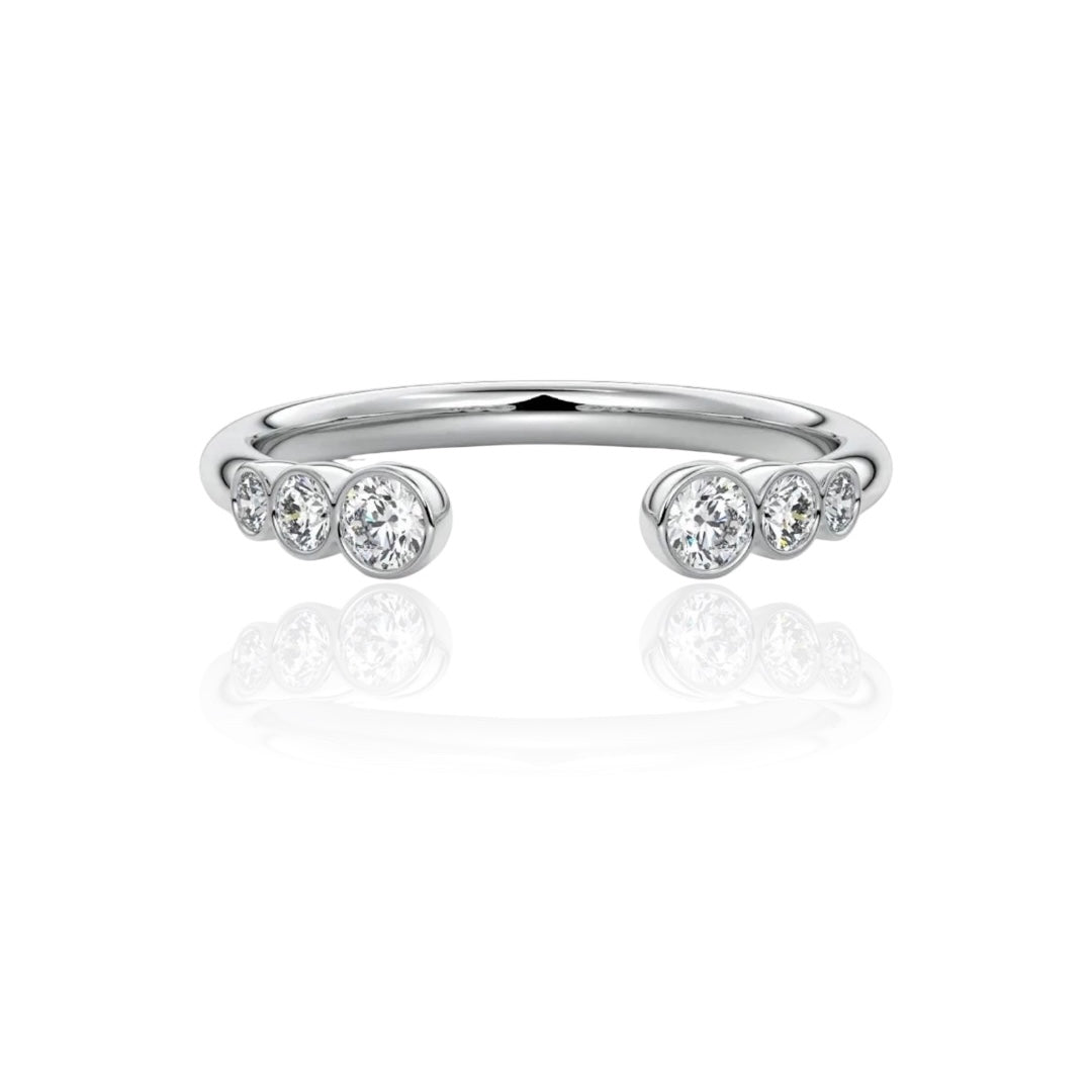 OPEN BUBBLE SILVER BAND PRE-ORDER