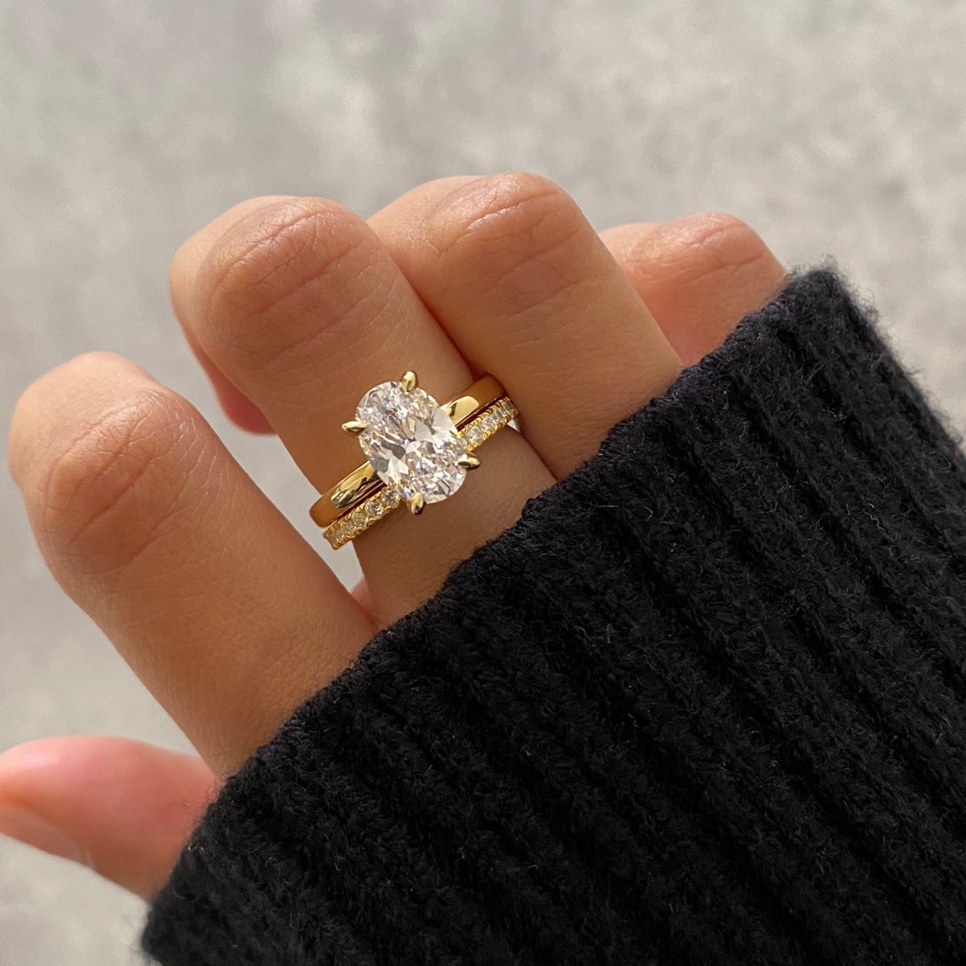 SERENA GOLD SOLITAIRE RING