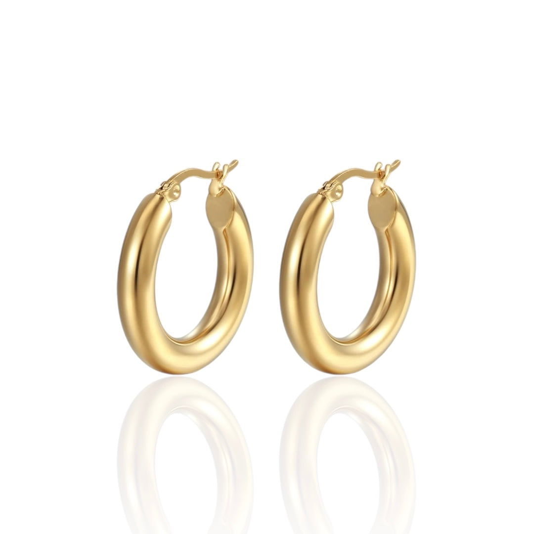 CLASSIC HOOPS - GOLD