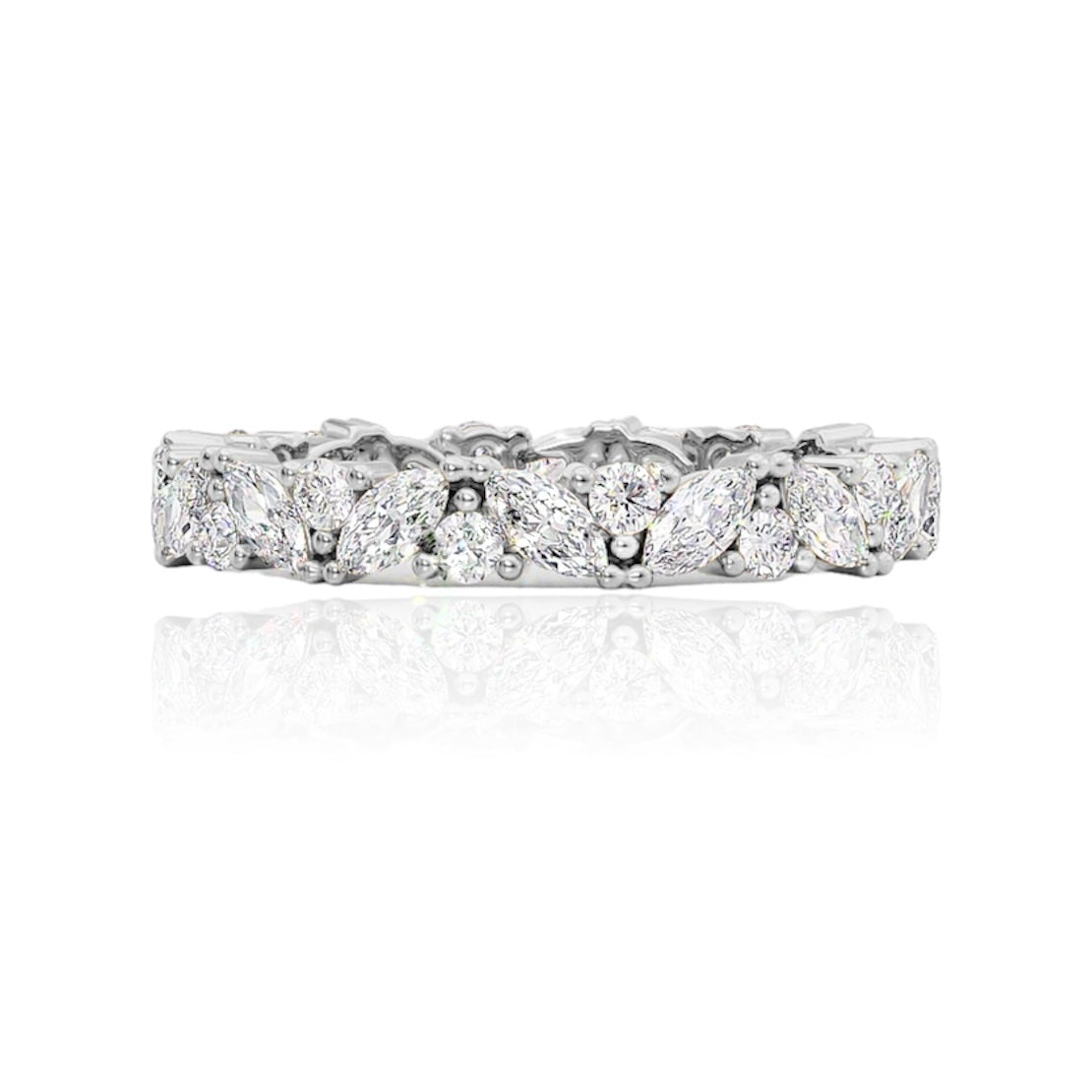 HARPER SILVER ETERNITY BAND
