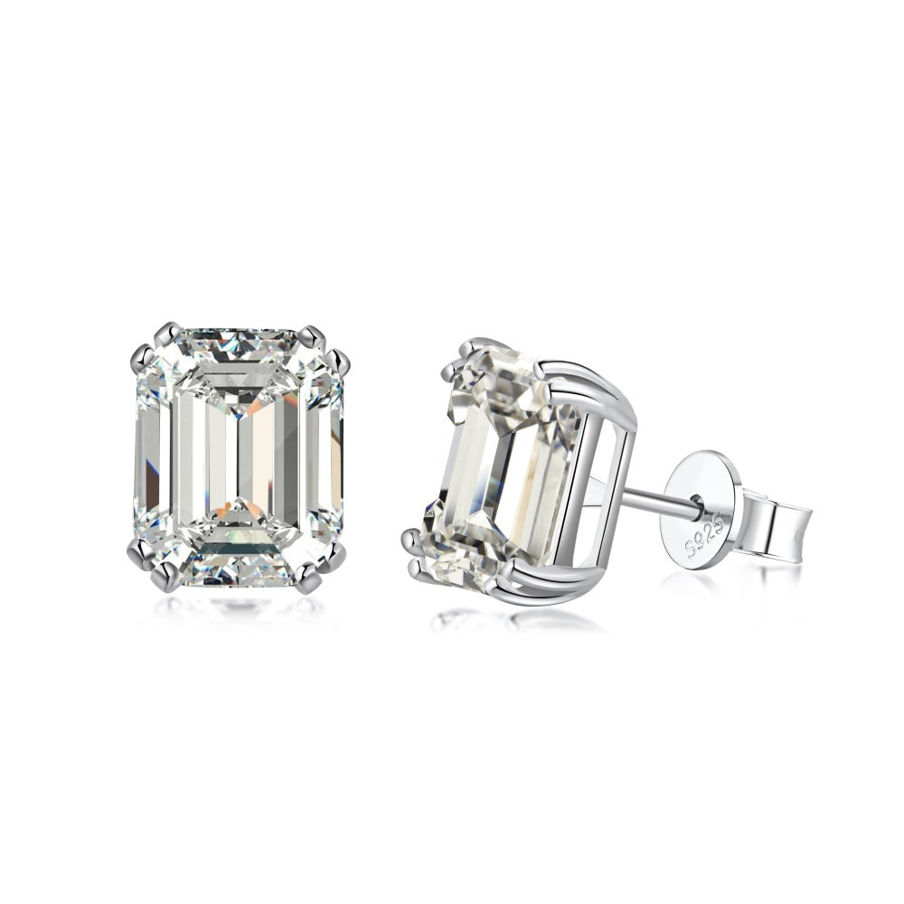 EMERALD STUD EARRINGS