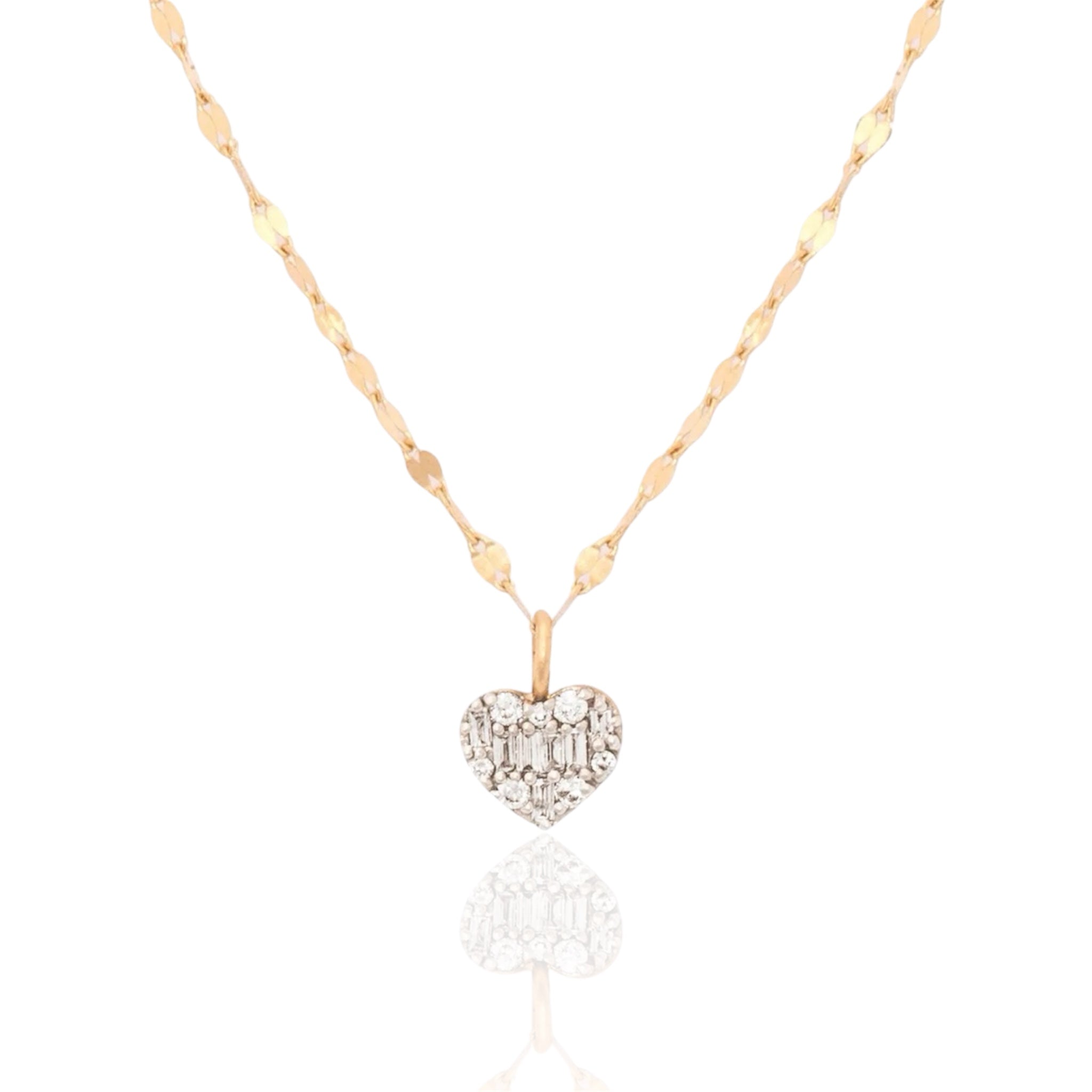 DAINTY HEART NECKLACE - GOLD