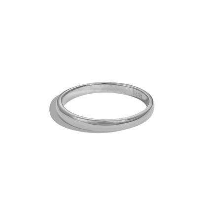 CLASSIC BAND RING - SILVER