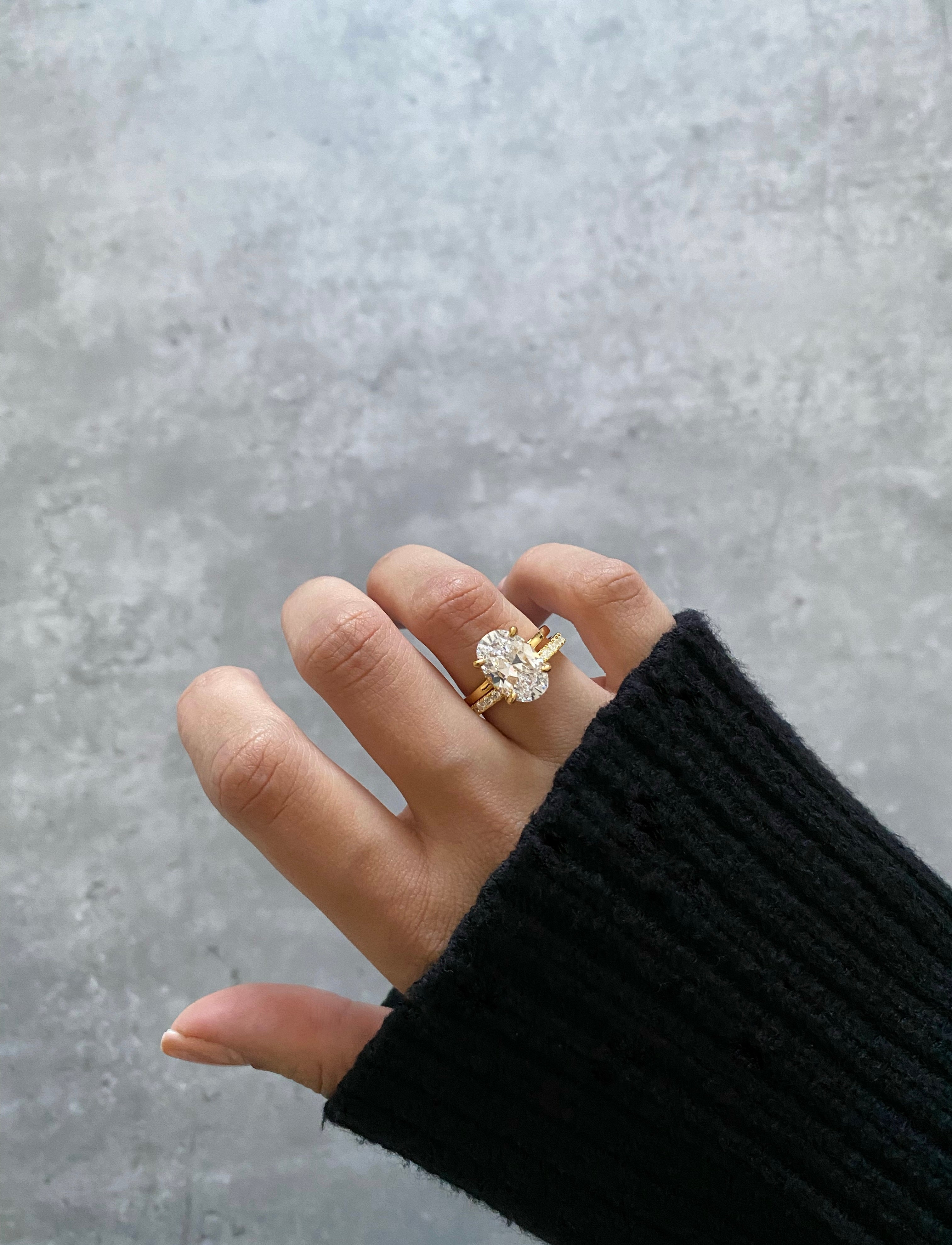 MIA RING - GOLD SOLITAIRE
