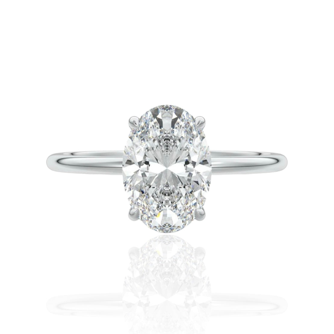 BLAIR SILVER SOLITAIRE RING